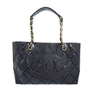 Chanel Punching Chain Tote Bag